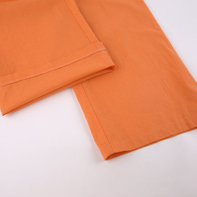 Conjunto de Pantalón y Blusa Suelta en Algodón y Lino para Mujer - Image 16