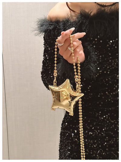 Bolsa Crossbody Estrella de Zinc con Diseño Brillante Minimalista - Image 19