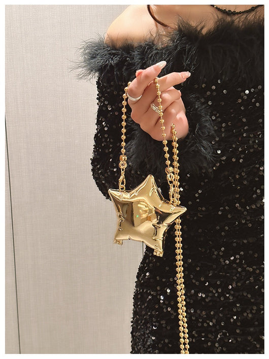 Bolsa Crossbody Estrella de Zinc con Diseño Brillante Minimalista - Image 19