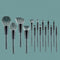 Set de 14 Brochas de Maquillaje Profesional Plátano