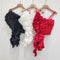 Bandeau Floral de Madera Hecho a Mano - Estilo Street Hot Girl