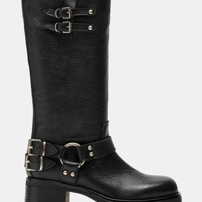 Botas Altas con Hebilla de Punta Redonda - Image 3