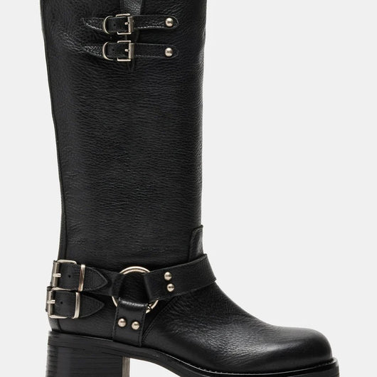 Botas Altas con Hebilla de Punta Redonda - Image 3