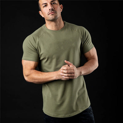 Playera Deportiva Tech Fabric Primavera-Verano para Hombre, Cuello Redondo, Secado Rápido - Image 18