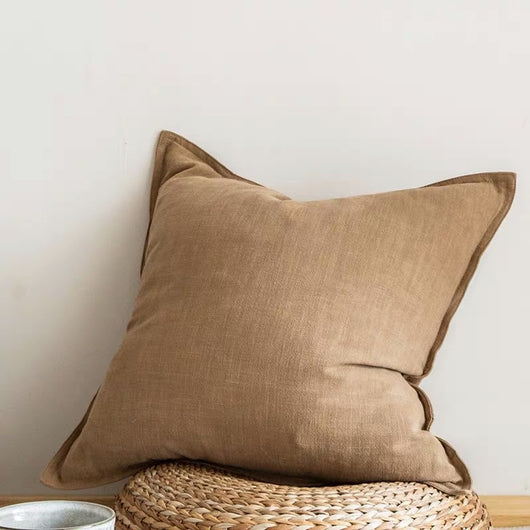 Almohada de Algodón y Lino para Sofá y Cama - Cojín Grande de Apoyo - Image 9