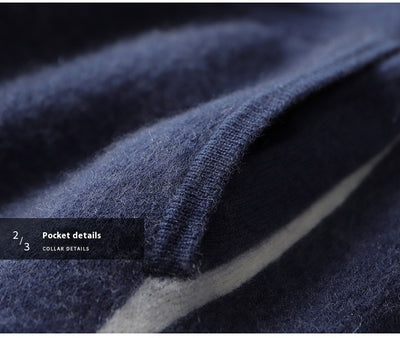 Pantalones de Punto Cashmere Grueso para Hombre - Cómodos y Versátiles - Image 20