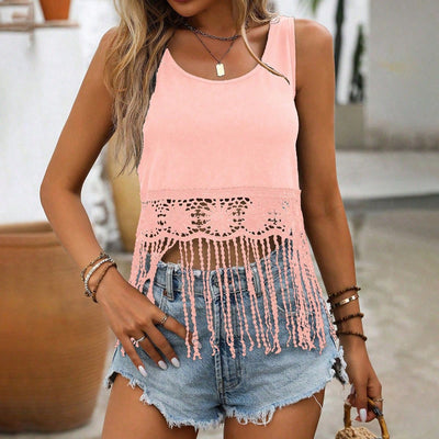 Blusa de Playa para Mujer con Diseño Calado y Malla Transpirable - Image 11