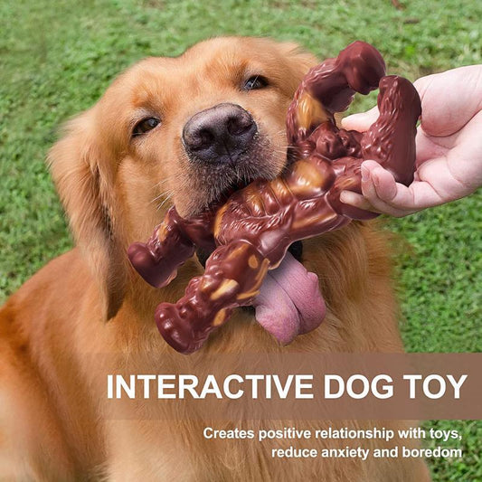Juguete Masticable de Nylon con Sabor a Carne para Perros