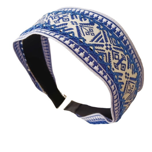 Diadema Retro Étnica con Nudo - Estilo Bohemio Temperamental - Image 3