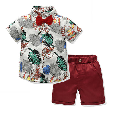 Conjunto de Viaje Pantalón Cinco Bolsillos con Estampado Floral