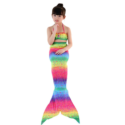 Conjunto de Bikini Cola de Sirena para Niñas - Mayoreo - Image 13
