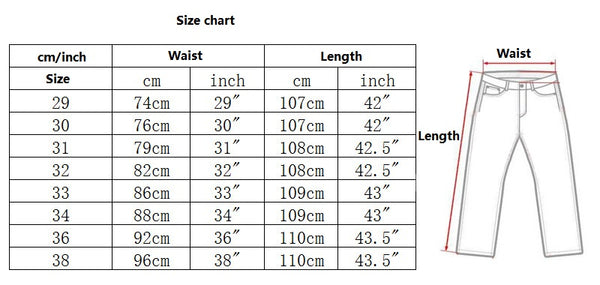Pantalones Vaqueros Elásticos Cómodos para Hombre