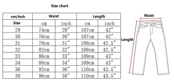 Pantalones Vaqueros Elásticos Cómodos para Hombre