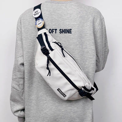 Mochila Pecho Deportiva para Hombre - Bolso Bandolera Multifuncional - Image 9