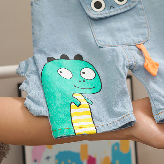 Conjunto Infantil Dos Piezas con Babero - Playera Cuello Redondo Manga Corta - Image 45