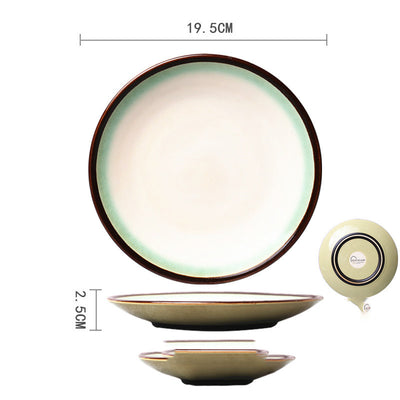 Plato Desayunero Multiusos Cerámica Pintada a Mano Estilo Rústico - Image 39