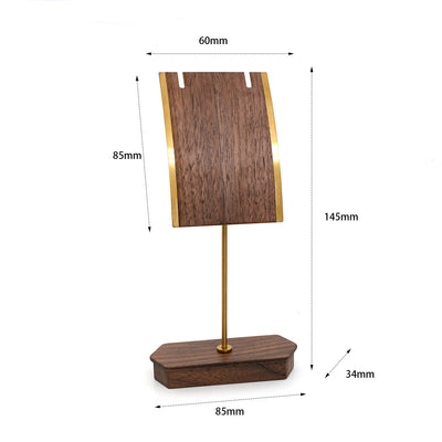 Organizador de Joyas en Madera y Cobre - Exhibidor de Collares y Aretes - Image 8