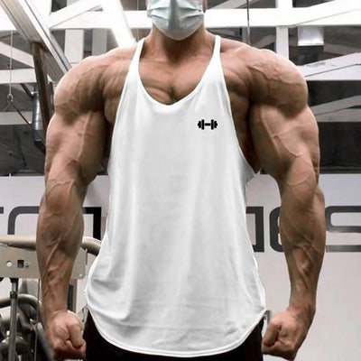 Musculosa Deportiva Hombre Transpirable y Absorbente para Entrenamientos de Verano