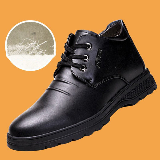 Botas Altas de Cuero para Hombre con Forro Suave - Image 9