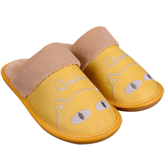 Pantuflas Cálidas para Familia - Diseño Antideslizante Cuero y Lana - Image 14