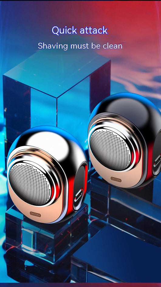Afeitadora Portátil Redonda Compacta para Hombre - Image 7