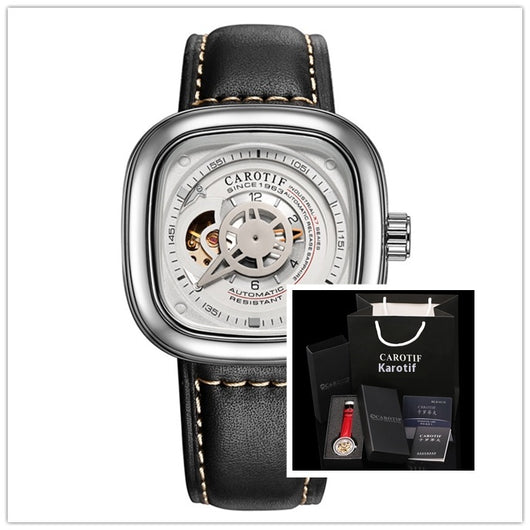 Reloj Mecánico Automático Cuadrado Hueco para Hombre - Estilo Hot Blast Dunk - Image 20