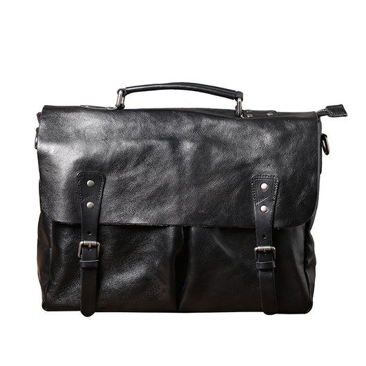 Maletín Ejecutivo de Cuero Genuino Premium para Hombre - Image 4
