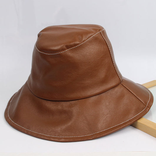 Sombrero Vaquero de Cuero PU con Ala Grande - Image 8
