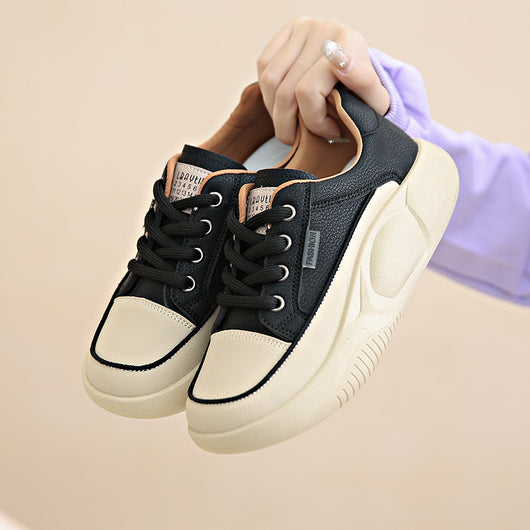 Zapatillas Blancas de Cuero para Mujer - Cómodas y Transpirables - Image 6