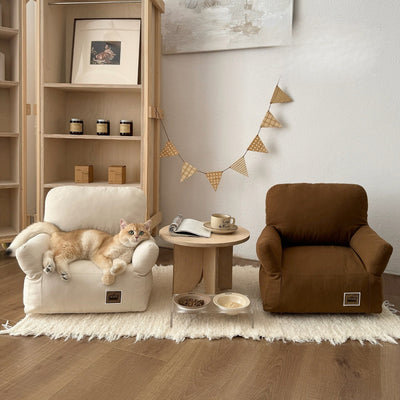 Cama Sofá para Mascotas con Diseño Acogedor - Lavable y Transpirable