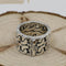 Anillos de Pareja Plata Tailandesa Retro - Diseño Creativo y Elegante