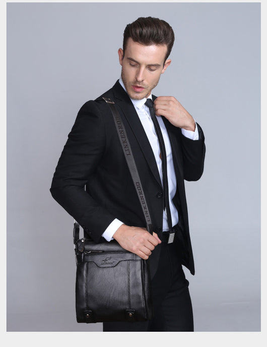 Bolsa Ejecutiva de Cuero para Hombre con Bandolera Ajustable - Image 14