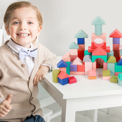 Bloques de Construcción en Madera de Haya para Juego Educativo - Image 5