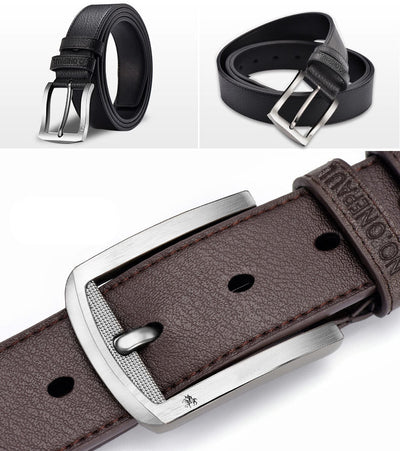 Cinturón Casual Coreano para Hombre con Hebilla de Pasador - Image 5