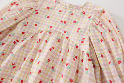 Vestido Infantil Floral Elegante para Niña - Image 14