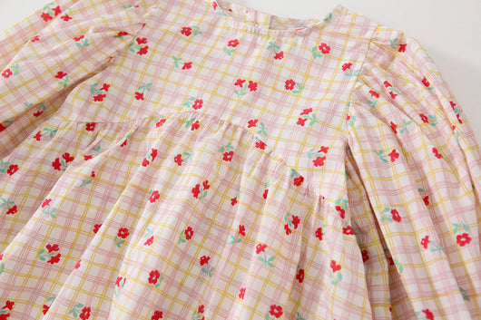 Vestido Infantil Floral Elegante para Niña - Image 14