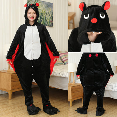 Pijama Integral de Franela con Animales Cartoon - Image 8