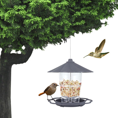 Comedero Plegable para Pájaros Silvestres con Techo Removible - Decoración de Jardín - Image 6