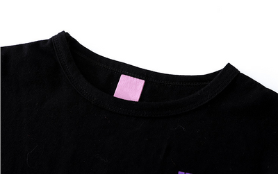 Blusa Infantil Estilo Coreano Suelta con Estampado Doble Capa - Image 7