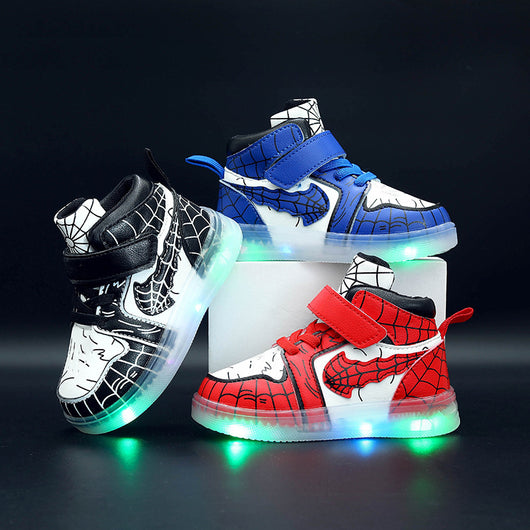 Tenis LED Deportivos de Cuero para Niños con Luces Integradas - Image 16