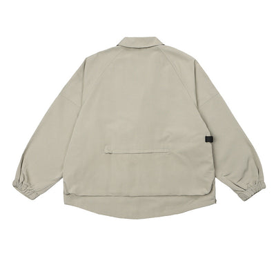 Chaqueta de Trabajo Suelta Vintage - Abrigo Casual Funcional - Image 10