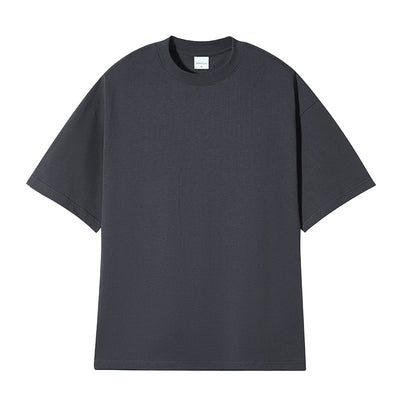 Men's basic short sleeve t-shirt in a solid teal color, featuring a comfortable crew neck and relaxed fit. - Image 6