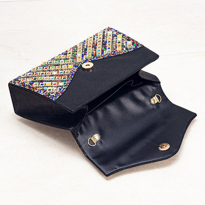 Bolso de Banquete Retro Europeo con Incrustaciones de Diamantes - Elegancia de Lujo - Image 9