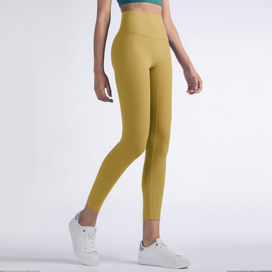 Pantalones Yoga Cintura Alta Levanta Glúteos Nude Piel Sensible - Image 10