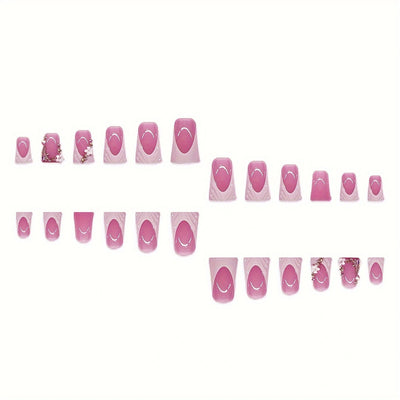 Uñas Postizas Removibles Pico de Pato Cortas - Image 2