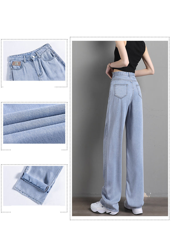 Pantalón Talle Alto Recto Ancho