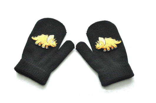 Guantes Tejidos Gruesos Para Niños Con Forro Cálido Y Diseño Animado - Image 11