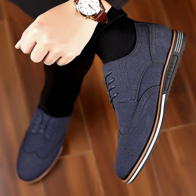 Zapatos Casuales para Hombre Talla Grande - Gamuza Baja Acabado Mate - Image 3