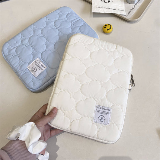 Funda para Tablet con Bordado de Nubes - Almacenamiento Adorable - Image 23