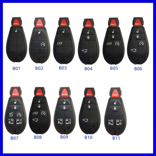 Carcasa de Llave Inteligente Universal para Auto - Venta Directa de Fábrica - Image 2